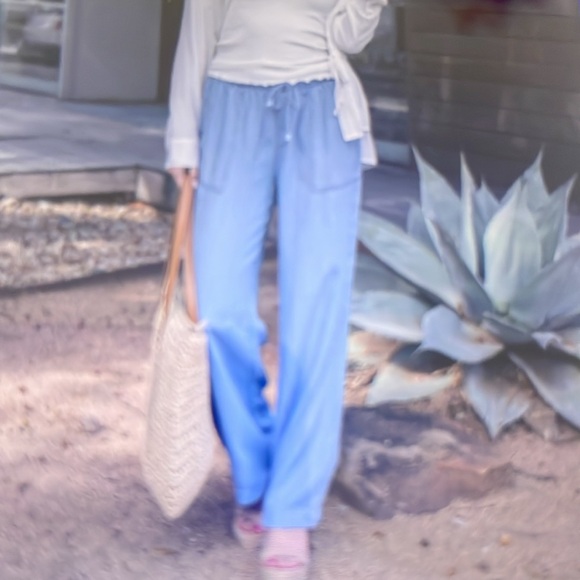 SPLENDID ANGIE INDIGO CHAMBRAY PANT - Picture 11 of 12